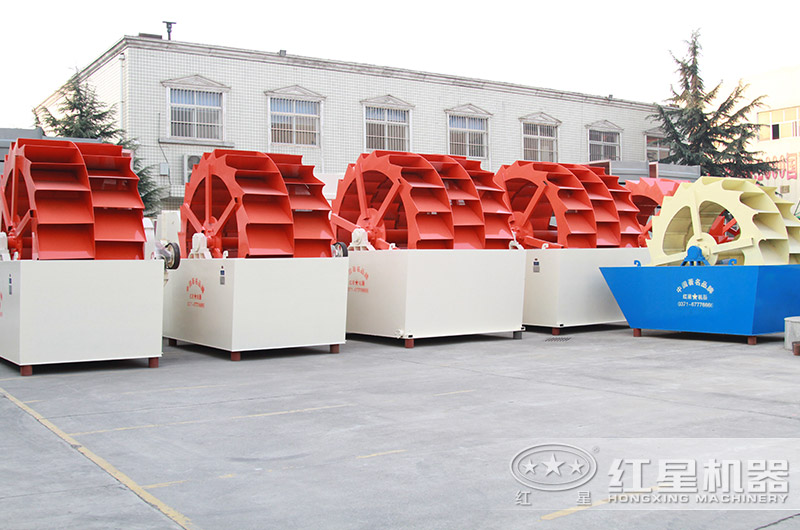 雙輪、三輪洗沙機(jī)設(shè)備展示圖